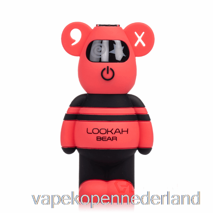 Elektronische Sigaret Vape Lookah Bear 510 Batterij Rood